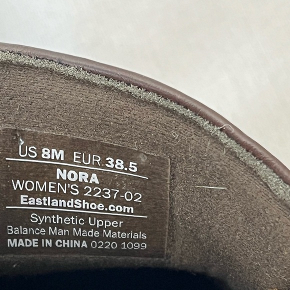 Eastland Nora Women’s Chunky Platform Brown Loafers Stylish Y2K Size 8M - Picture 9 of 9